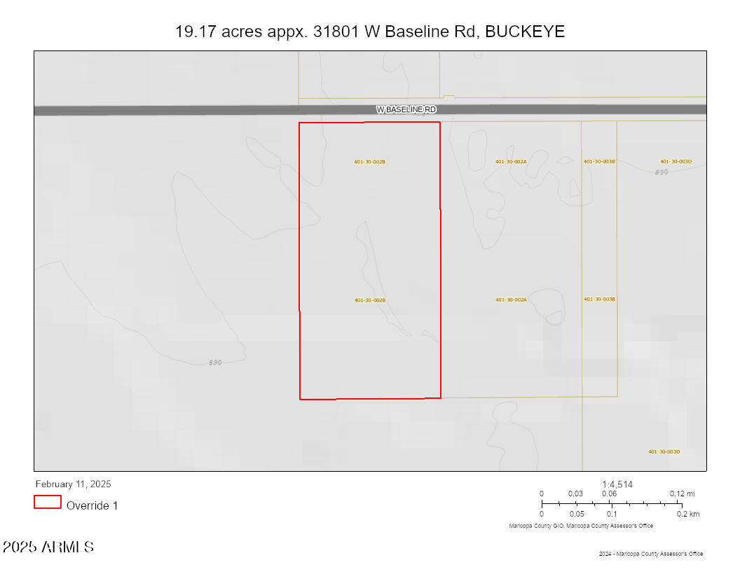 31801 appx W Baseline Road -, Buckeye, AZ 85326