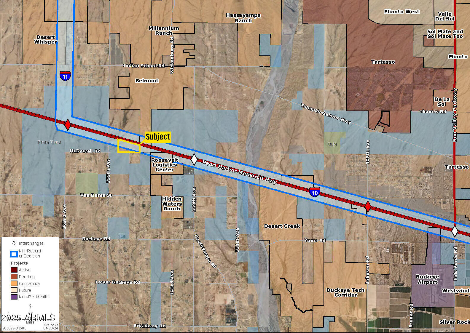 347th Ave W McDowell Road -, Tonopah, AZ 85354