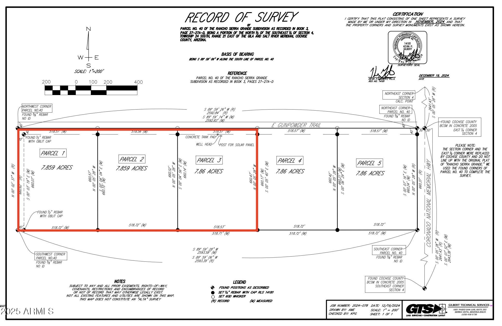 TBD E Gunpowder (23.58 Acres) Trail 40, Hereford, AZ 85615