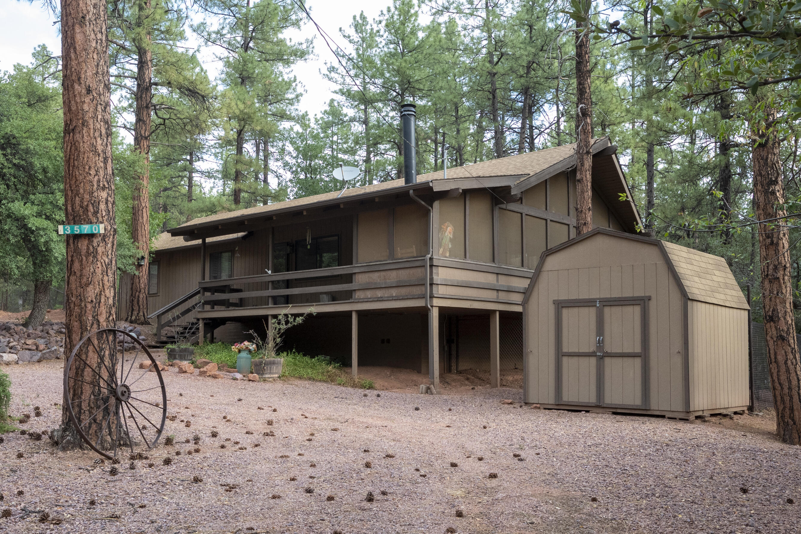 3570 N Pine View Drive, Pine, AZ 85544 — Photo 1 of 34