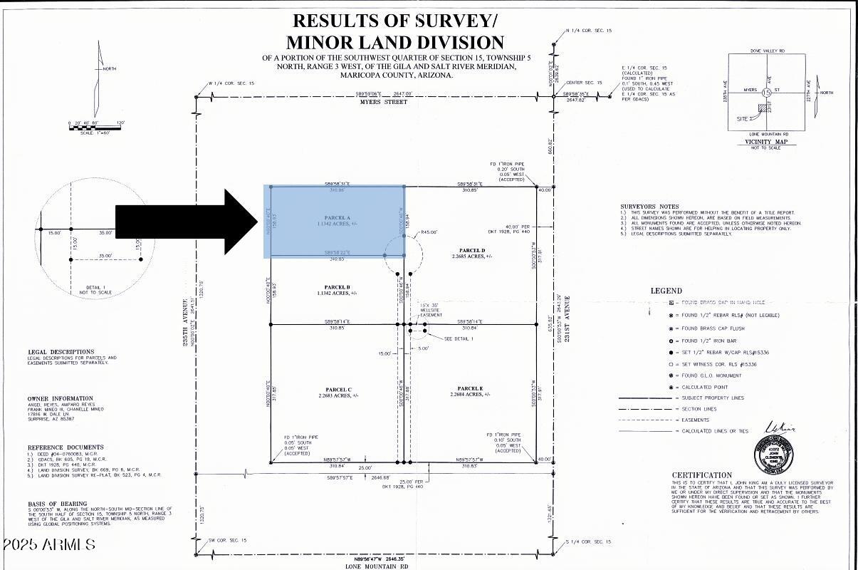 23000 N 231ST Avenue Parcel A, Wittmann, AZ 85361