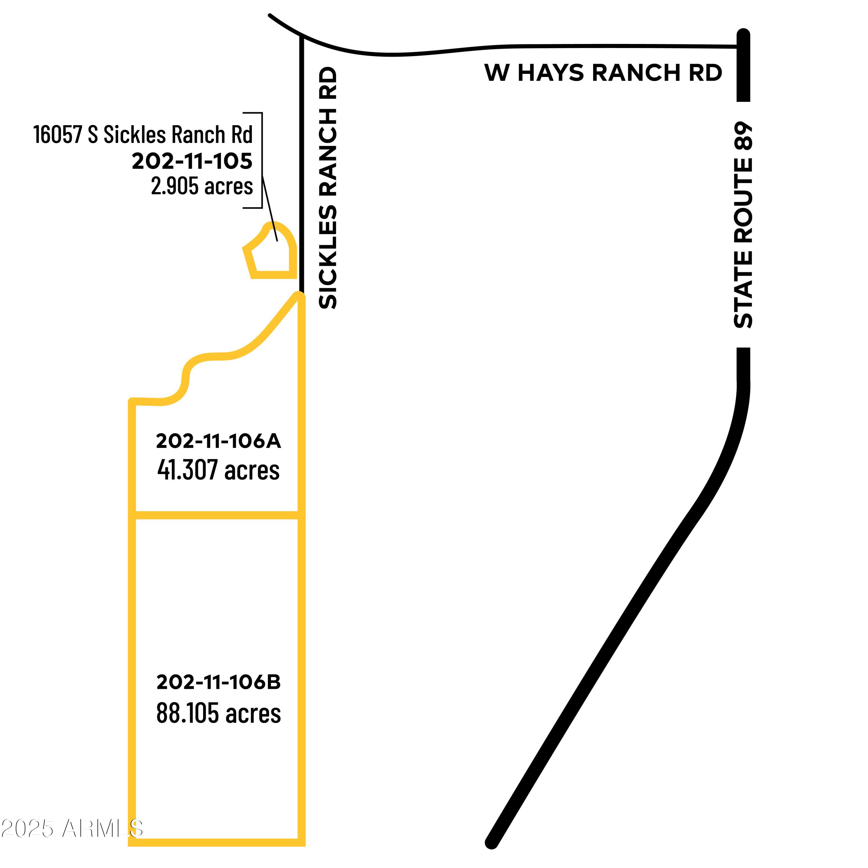 129 ACRES SICKLES RANCH Radial 0, Peeples Valley, AZ 86332 — Photo 1 of 22
