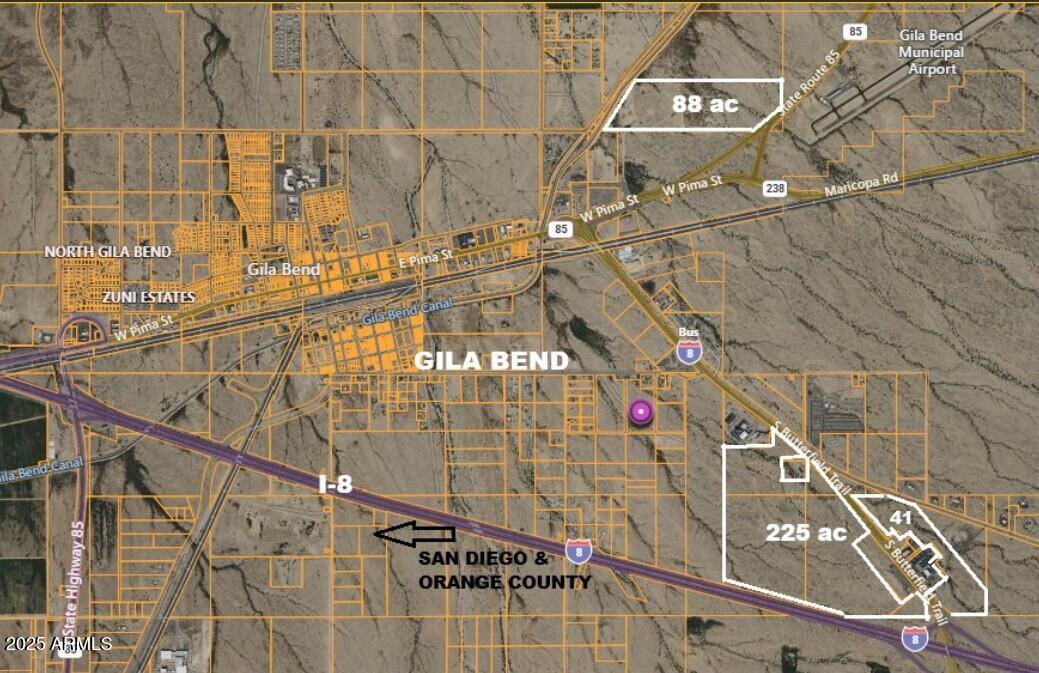685 S BUTTERFIELD Trail -, Gila Bend, AZ 85337