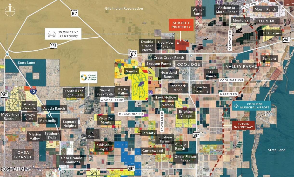557 E HIGHWAY 287 Road -, Coolidge, AZ 85128 — Photo 1 of 2