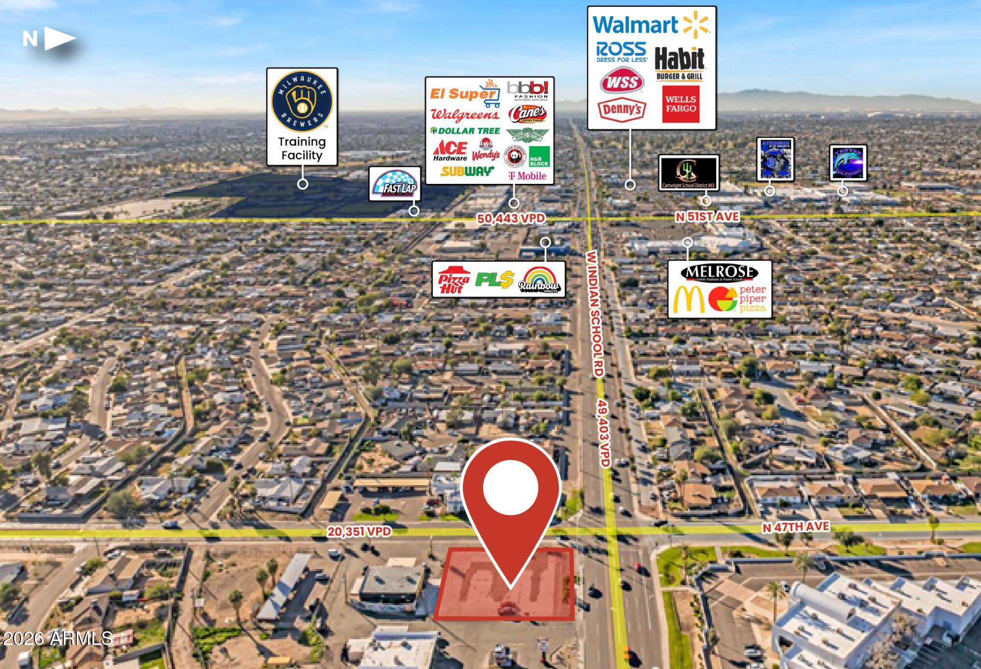 4641 W Indian School Road -, Phoenix, AZ 85031