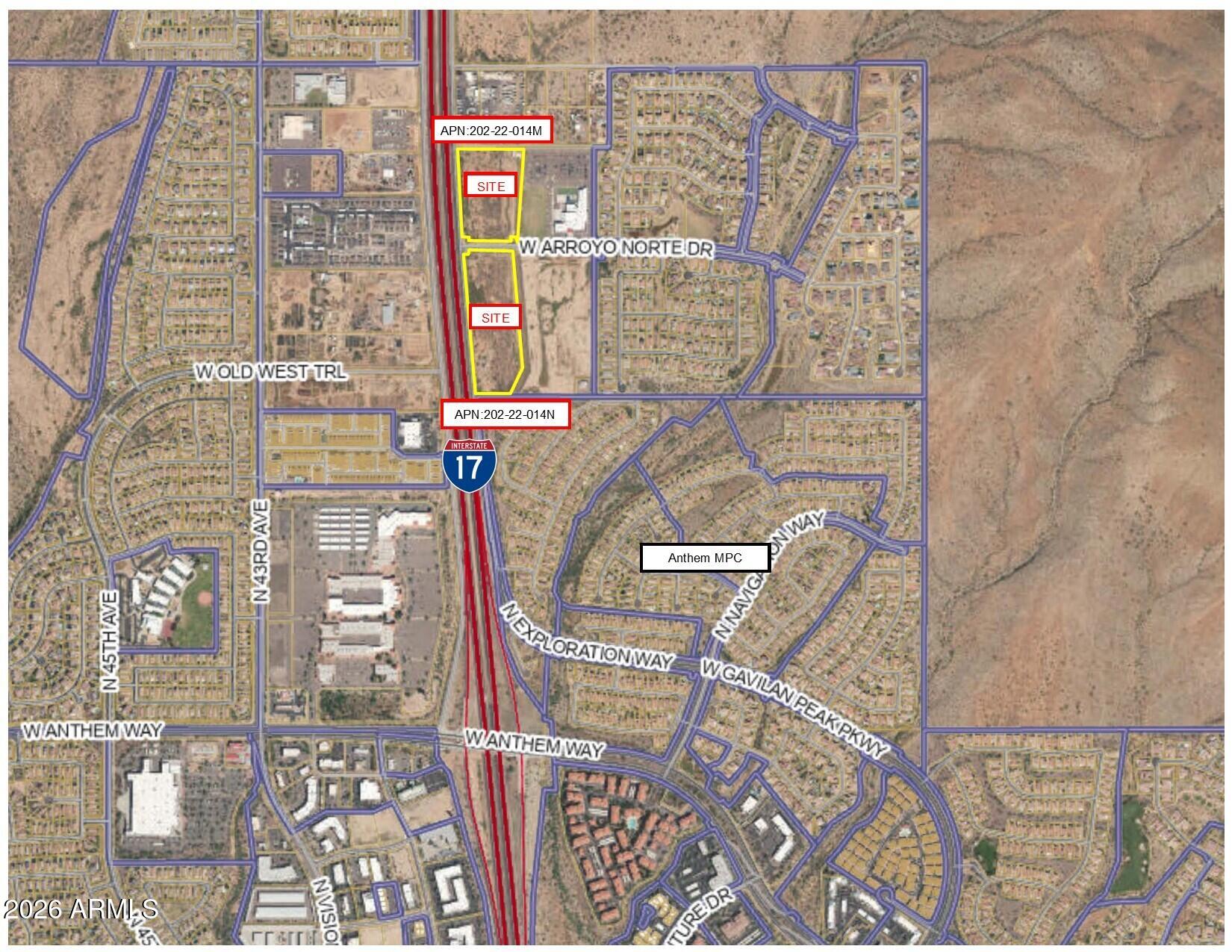 4000 W ARROYO NORTE Avenue Metes & Bounds, New River, AZ 85087 — Photo 1 of 15