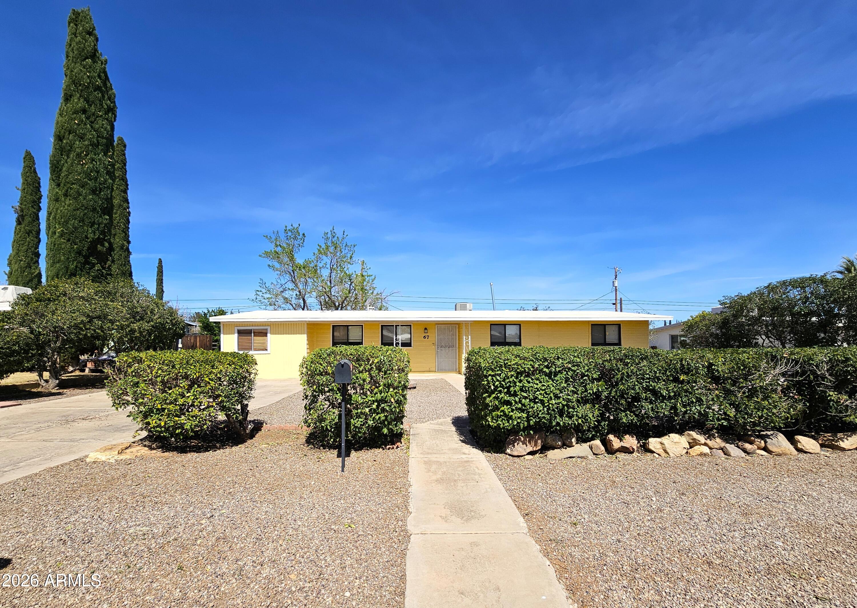 67 E MARTIN Drive, Sierra Vista, AZ 85635 — Photo 1 of 26