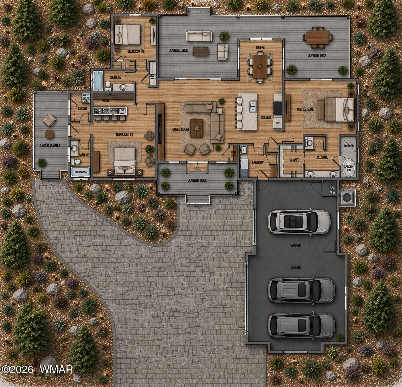 1260 S Lakeside Trail, Show Low, AZ 85901 — Photo 1 of 32